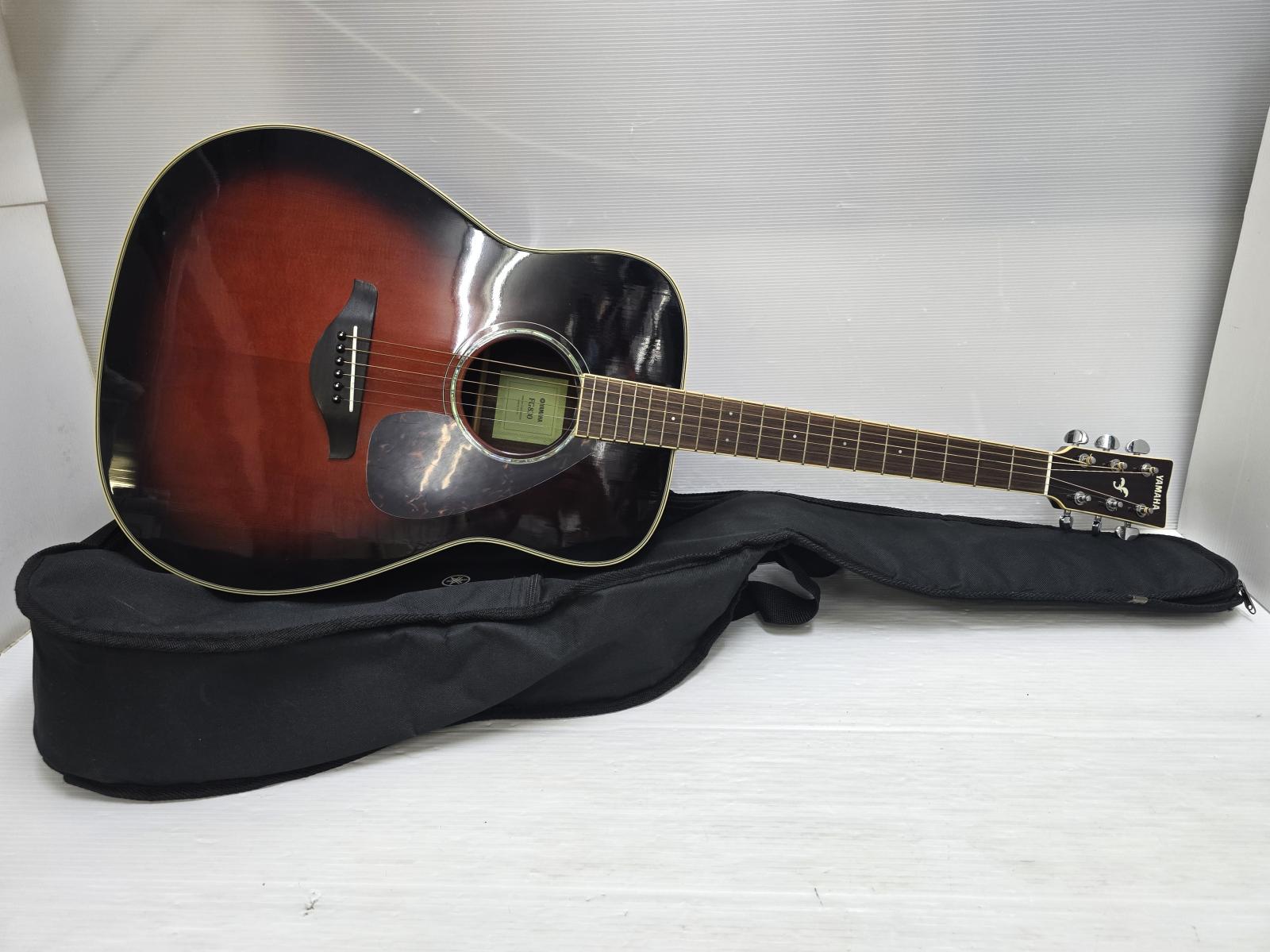 【中古品】 ヤマハ YAMAHA アコースティックギター FG830 収納ケース付き ○YR-20409○