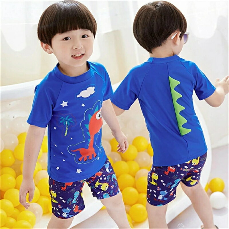 Rakuten - キッズ 男の子 水着 セパレート ベビー水着 男児 子供用 こども みずぎ ラッシュガード パンツ キッズ 上下セット 子供 ジュニア 水着 ベビー服 子供服 幼稚園 保育園 キッズ水着 水遊び プール ビーチ リゾート 子供 みずぎ UVカット 紫外線対策 スイミング