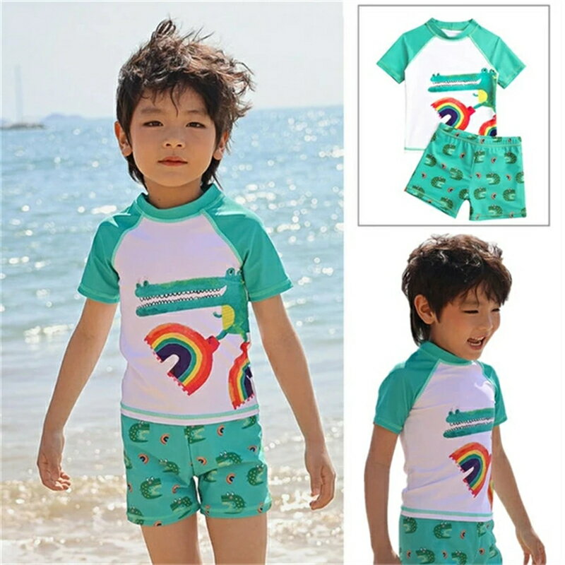 乐天商城 - キッズ 男の子 水着 セパレート ベビー水着 男児 UVカット 子供用 みずぎ ラッシュガード パンツ キッズ 上下セット 子供 水着 ジュニア ベビー服 子供服 幼稚園 保育園 キッズ水着 水遊び プール ビーチ リゾート 子供 スイミング 紫外線対策
