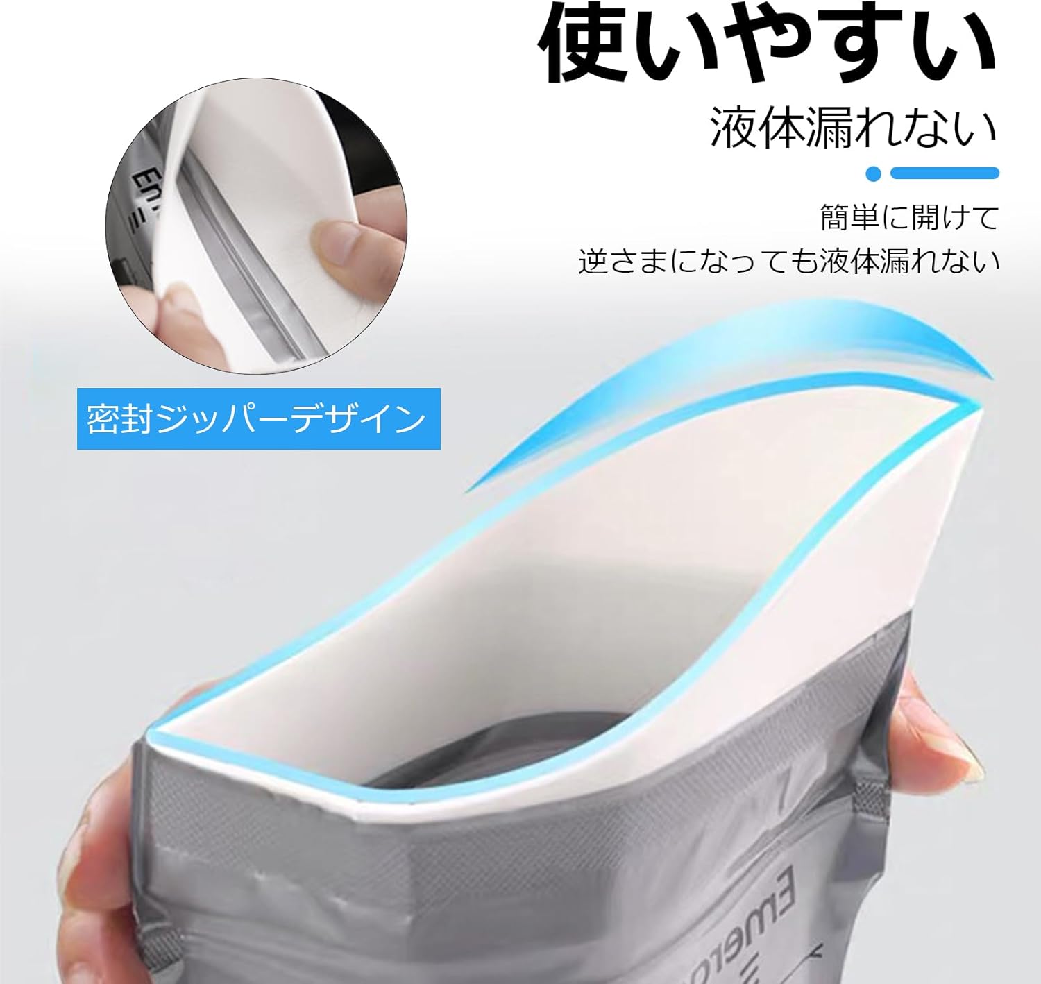 携帯トイレ 車 簡易トイレ 除菌 非常用トイレ コンパクト 男女兼用 消臭 車内常備用品 使い捨て 700cc 防災グッズ 登山 災害 非常時 渋滞 介護 緊急 断水 停電 車載トイレ ミニトイレ 多機能携帯トイレ 防災用品 父の日 lucelu-10007758 ルーチェストア楽天市場店 サンプル画像3