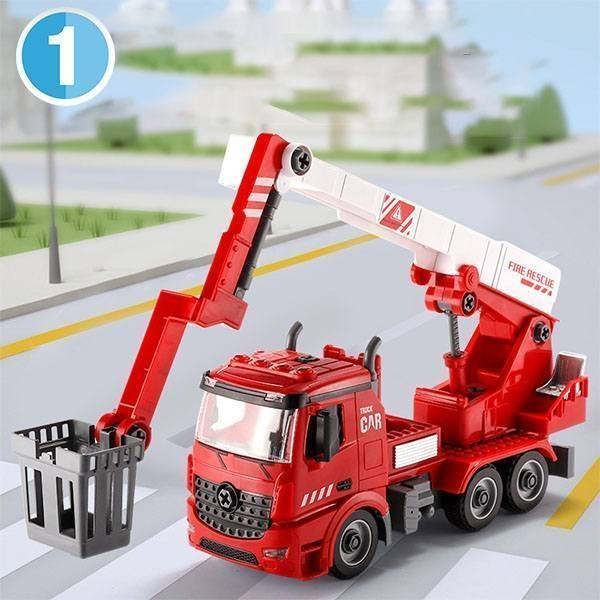 【期間限定10％OFF】おもちゃセット 知育玩具 車 消防車 救急車 3歳 4歳5歳 6歳 子...