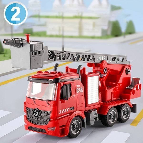 【期間限定10％OFF】おもちゃセット 知育玩具 車 消防車 救急車 3歳 4歳5歳 6歳 子...