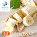 バナナ 500g×2パック / 冷凍フルーツ デザート