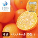 マドンナみかん 500g×2パック / 冷凍フルーツ デザート ミカン