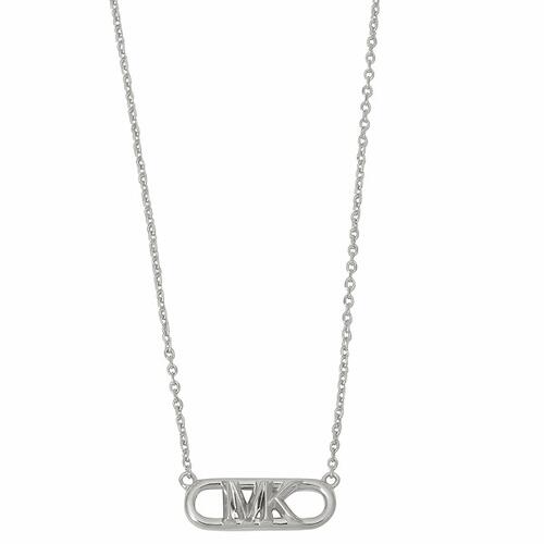 }CPR[X MICHAEL KORS MKC164200040 GpCA S `F[N lbNX y_g MKS Vo[ fB[X ANZT[ EMPIRE LOGO CHAIN LINK NECKLACE