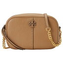 トリーバーチ Tory Burch 147578 227 TIRAMISU マックグロー カメラバッグ ダブルTロゴ 2WAY ショルダーバッグ クロスボディ ティラミ..