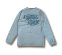 【OG CLASSIX/オージークラシックス】SCRIPT SERAPE POCKET 5.6oz. LONG SLEEVE TEE Tシャツ 長袖 サラぺ ポケット