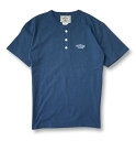 4colors【OG CLASSIX/オージークラシックス】OG EMB HENLEY NECK 6.2oz. TEE Tシャツ 半袖 ヘンリーネック