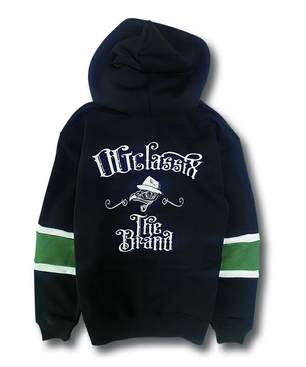 OG THE EAGLE TWO LINE 10.0oz. ZIP HOOD 裏起毛【OG CLASSIX】【オージークラシックス】【ジップフード】【パーカー】【裏起毛】【10オンス】
