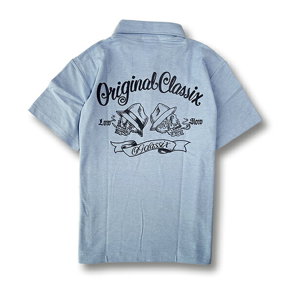DOUBLE SKULL 5.3oz POLO SHIRTS【OG CLASSIX】【オージークラシックス】【ポロシャツ 】【半袖】