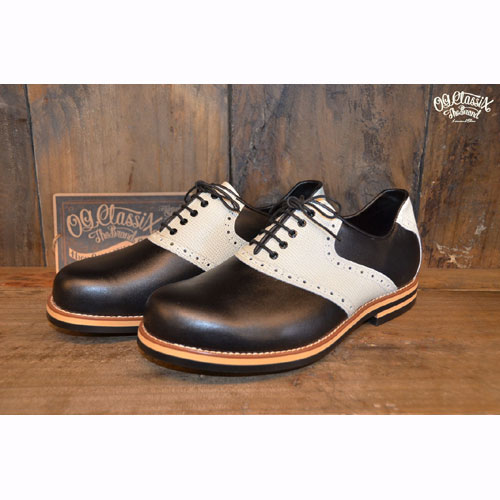 OG SADDLE SHOES TYPE2【OG CLASSIX】【オージークラシックス】【サドルシューズ】【ブーツ】【ポストマンシューズ】【ビブラムソール】【クラシック】【牛革】【超撥水性】【耐久性】