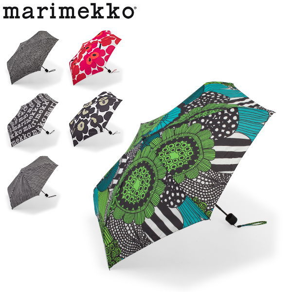 マリメッコ Marimekko 折りたたみ傘 コンパクト 傘 ウニッコ / マリロゴ / ピッコロ / ピルプト パルプト / シイルトラプータルハ 北欧雑貨 あす楽のサムネイル