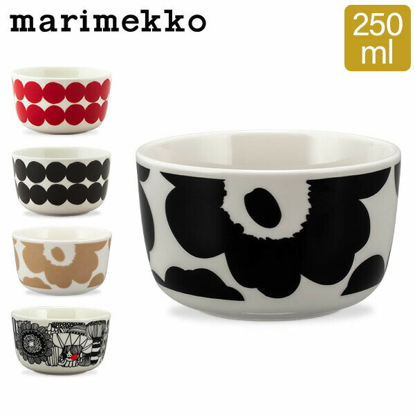 マリメッコ マリメッコ Marimekko ボウル 250mL ラシィマット シイルトラプータルハ ウニッコ Oiva Siirtolapuutarha Rasymatto Unikko ボール 北欧