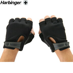 Harbinger Fitness ウェイト トレーニンググローブ パワーストレッチバックブラック 155 筋トレ ハービンジャーフィットネス あす楽