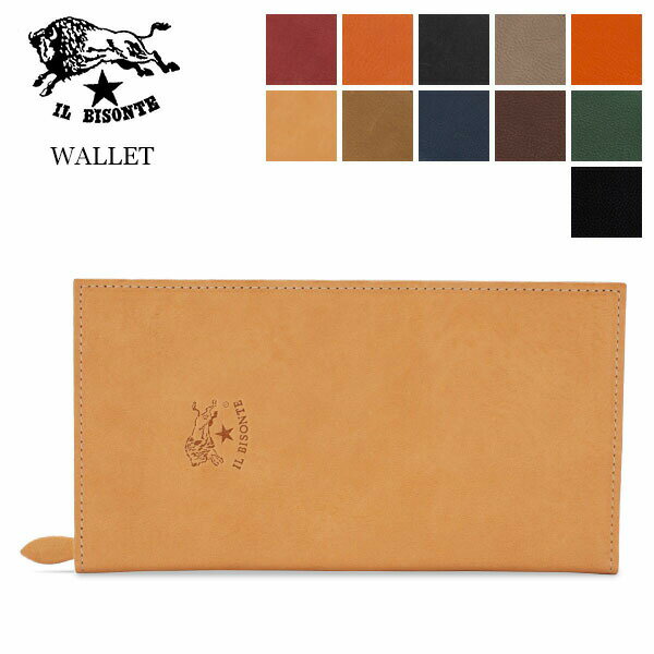 ӥ Il Bisonte Ĺ C0616 P WALLET 󥰥å  쥶   ꥢ ץ쥼   եå