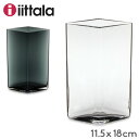 イッタラ Iittala ルーツ ベース Ruutu Vase 花瓶 11.5×18cm 1015 インテリア ガラス 北欧 フィンランド シンプル おしゃれ