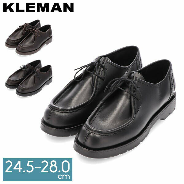  クレマン Kleman チロリアン レザーシューズ 革靴 パドラーシューズ QA721 Derbies PADROR ドレスシューズ 牛革 ラバーソール ゴム メンズ