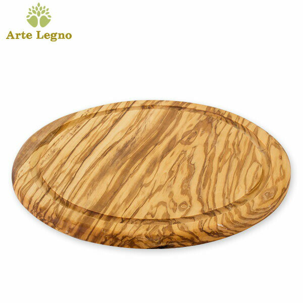 アルテレニョ まな板・カッティングボード 在庫限り アルテレニョ Arte Legno ラウンド カッティングボード オリーブウッド TG626.1 まな板 木製 イタリア アルテレーニョ あす楽