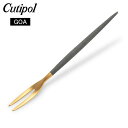 クチポール Cutipol GOA ゴア ジャパニーズフォーク グレー×ゴールド Japanese Fork Grey Gold ステンレス カトラリー あす楽