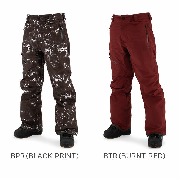 【2点以上で200円OFF 7/31 23:59迄】[全品送料無料] 売り尽くし ボルコム Volcom L GORE-TEX PANT Men's メンズ スノーウェア ゴアテックス パンツ G1351904 スノーボード ウェア スノボ