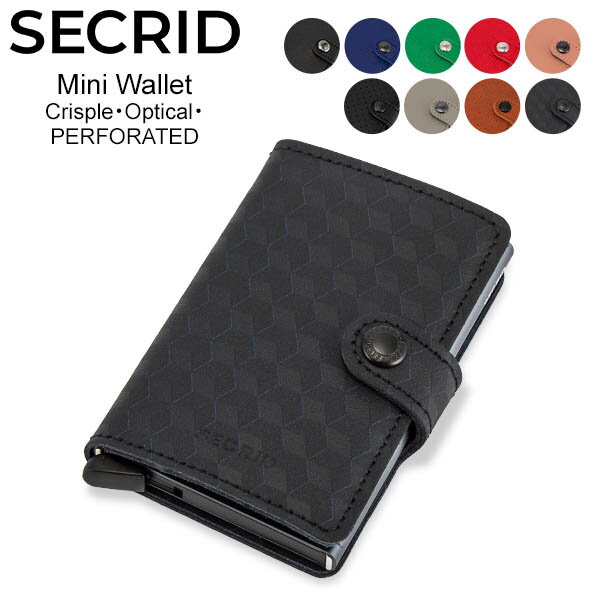 [全品送料無料]セクリッド シークリッド Secrid ミニウォレット Mini Wallet 財布 レザー 871821528 カードケース パスケース 革 メンズ レディース キャッシュレス ファッション