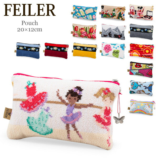 フェイラー Feiler ポーチ コスメポーチ レディース 20×12cm pouch M10 上質 コットン プレゼント メイクポーチ 小物入れ あす楽 ファッションのサムネイル
