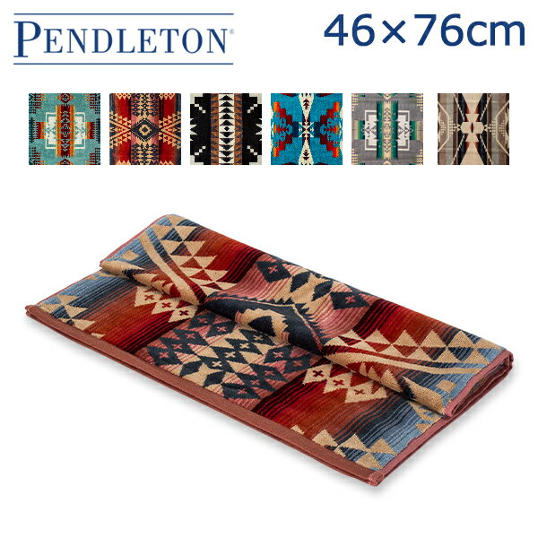 ڥɥȥ ե ˥å PENDLETON 㥬 ϥɥ ȥɥ  ԥ ӡ ס XB219 Iconic Jacquard Towels-Hand  ե 