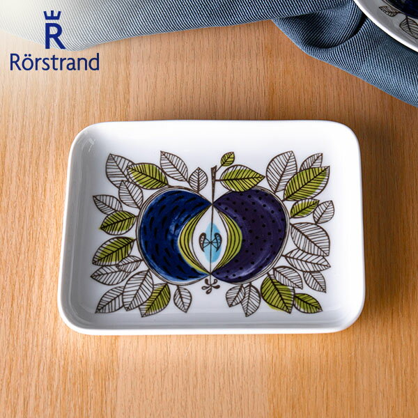 ロールストランド エデン プレート 19×15cm 北欧 食器 1019770 Rorstrand Eden plate rectangular あす楽のサムネイル
