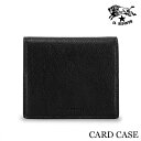 在庫限り イルビゾンテ Il Bisonte 二つ折り カードケース 財布 SCC095 CARD CASE POX001 メンズ レディース レザー 本革 名...
