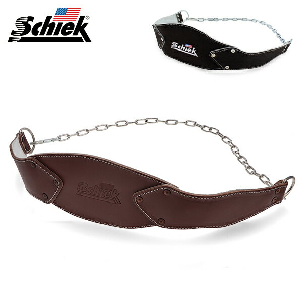 シーク Schiek ディッピングベルト Model B5008 レザー ディップス ベルト ブラック Dip Belt 筋トレ 懸垂 チンニング リフティング あす楽