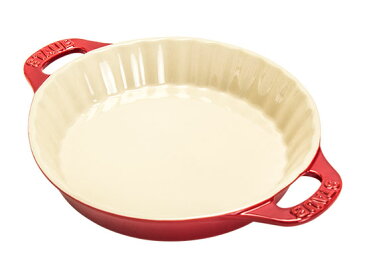 【GWもあす楽】[全品送料無料] 売り尽くし ストウブ 鍋 Staub パイディッシュ 28cm セラミック 40511-16 Pie Dish round 耐熱 オーブン あす楽