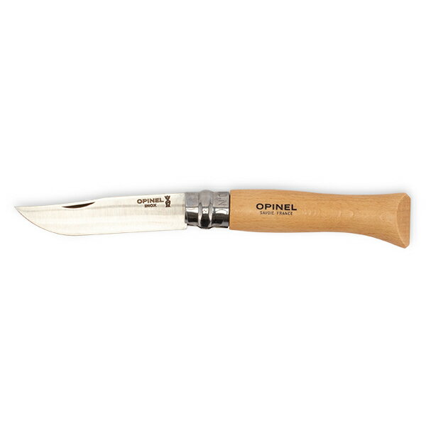 [全品送料無料]オピネル Opinel アウトドアナイフ No.9 ステンレススチール 9cm 折りたたみナイフ 1083 N°09 inox キャンプ 魚釣り 登山 あす楽