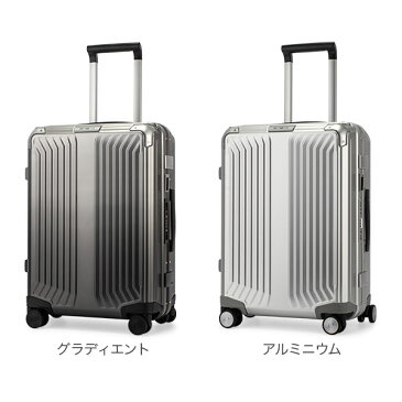 [全品送料無料] サムソナイト Samsonite スーツケース 40L ライトボックス アル スピナー 55cm 機内持ち込み 122705.0 Lite-Box Alu あす楽