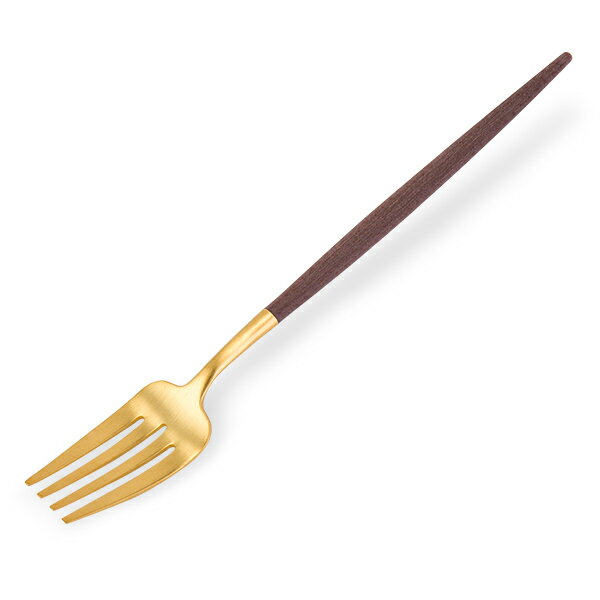 [全品送料無料] クチポール Cutipol GOA ゴア フィッシュフォーク ブラウン×ゴールド Fish fork Brown Gold ステンレス カトラリー あす楽