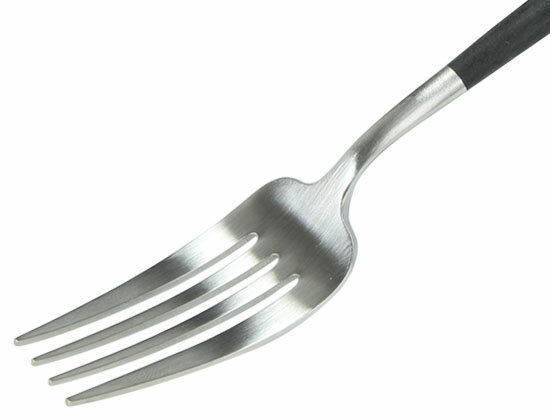 [全品送料無料] Cutipol クチポール GOA ゴア Dinner fork ディナーフォーク Black ブラック カトラリー 5609881940204 GO04 あす楽