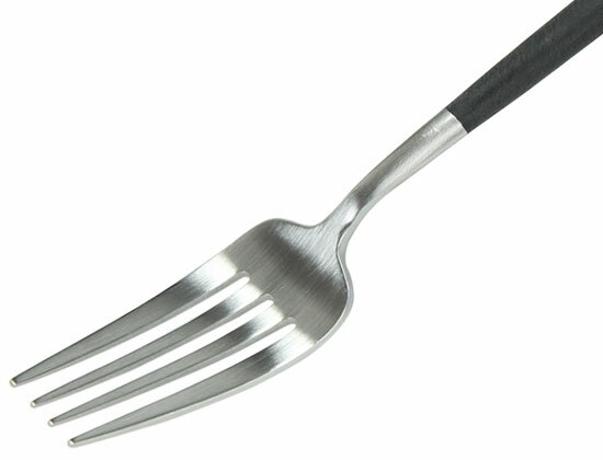 [全品送料無料] Cutipol クチポール GOA ゴア Dessert fork デザートフォーク Black ブラック カトラリー 5609881940907 GO07 あす楽