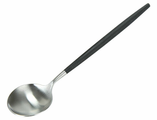 [全品送料無料] Cutipol クチポール GOA ゴア Dessert spoon デザートスプーン Black ブラック カトラリー 5609881941003 GO08 あす楽