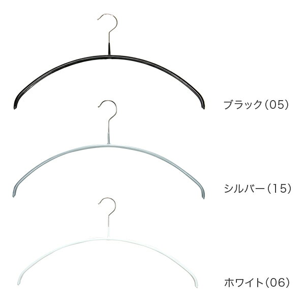＼店内、マラソンSALE開催中／ [全品送料無料] 【並行輸入品】 マワハンガー MAWA 20本セット エコノミック 46cm マワ ハンガー mawaハンガー すべらない まとめ買い インテリア 機能的 ブラック シルバー ホワイト おしゃれ lucida-10040349 LUCIDA サンプル画像2