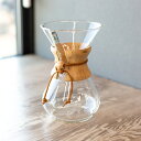 [全品送料無料] ケメックス Chemex コーヒーメーカー + フィルターペーパー 6カップ用 100枚入 マシンメイド ドリップ式 キッチン おしゃれ FS-100 濾紙 3