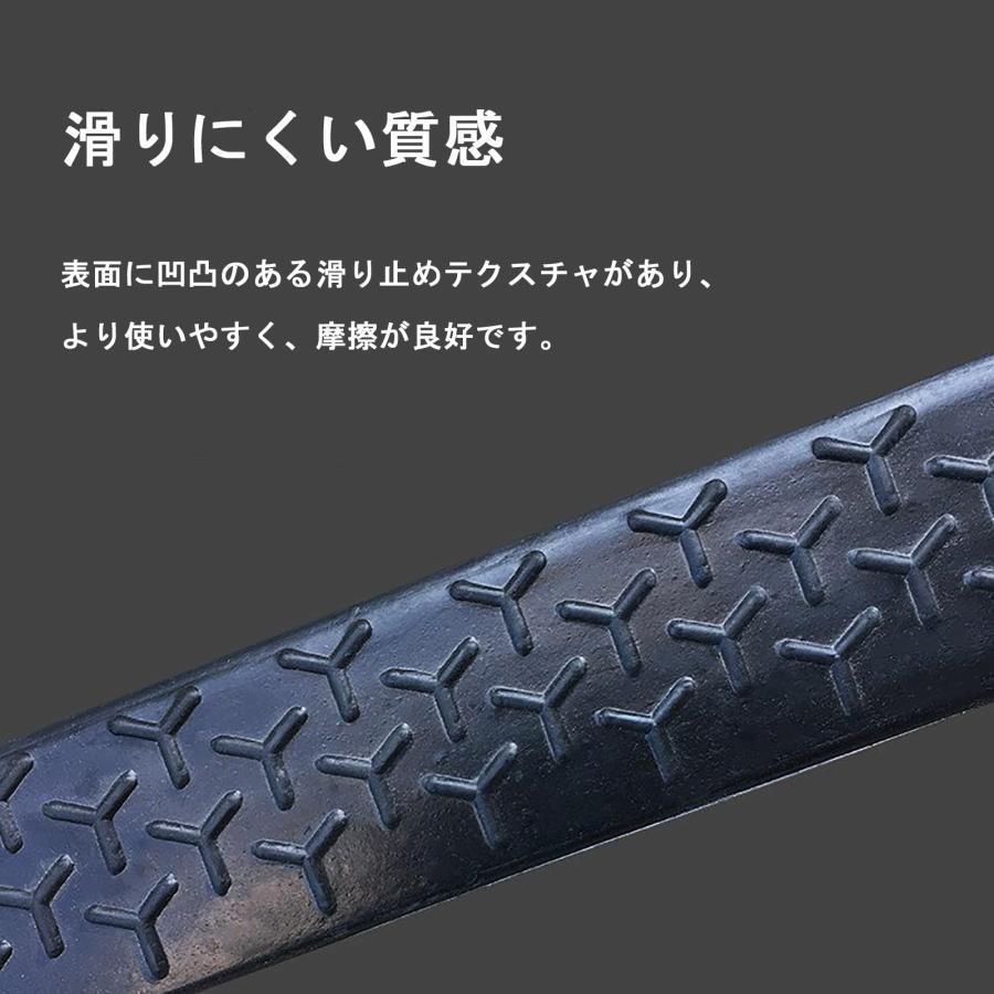 段差解消スロープ 段差スロープ ゴム 天然ゴム製 丈夫 段差プレート 転倒防止 ハイ...