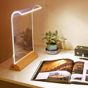 Glowide Wood Xtra ウッド・高輝度 LEDデスクライト 14Wの消費電力で白熱電球300W相当の明るさ 照明範囲:60 × 40 cm 日本製