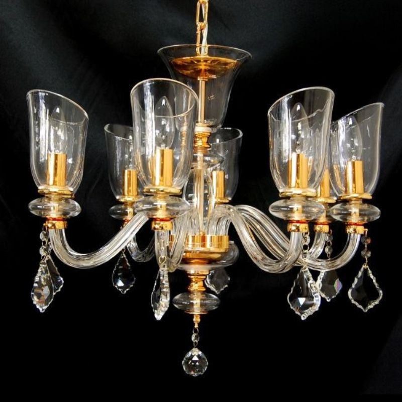 輸入照明 Crystal Luce 3 クリスタルシャンデリア ダイニング リビング オフィス 寝室 (1039)XA2166-8G