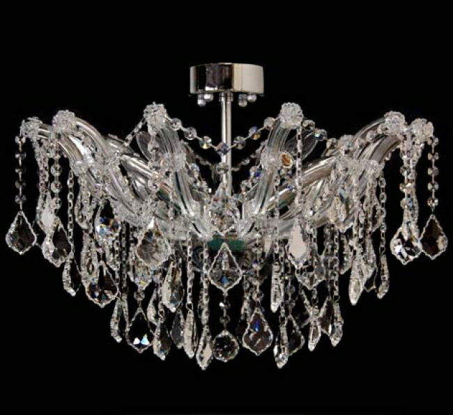 輸入照明 Crystal Luce 6 クリスタルシャンデリア ダイニング リビング オフィス 寝室 (1078)CF-600-9C