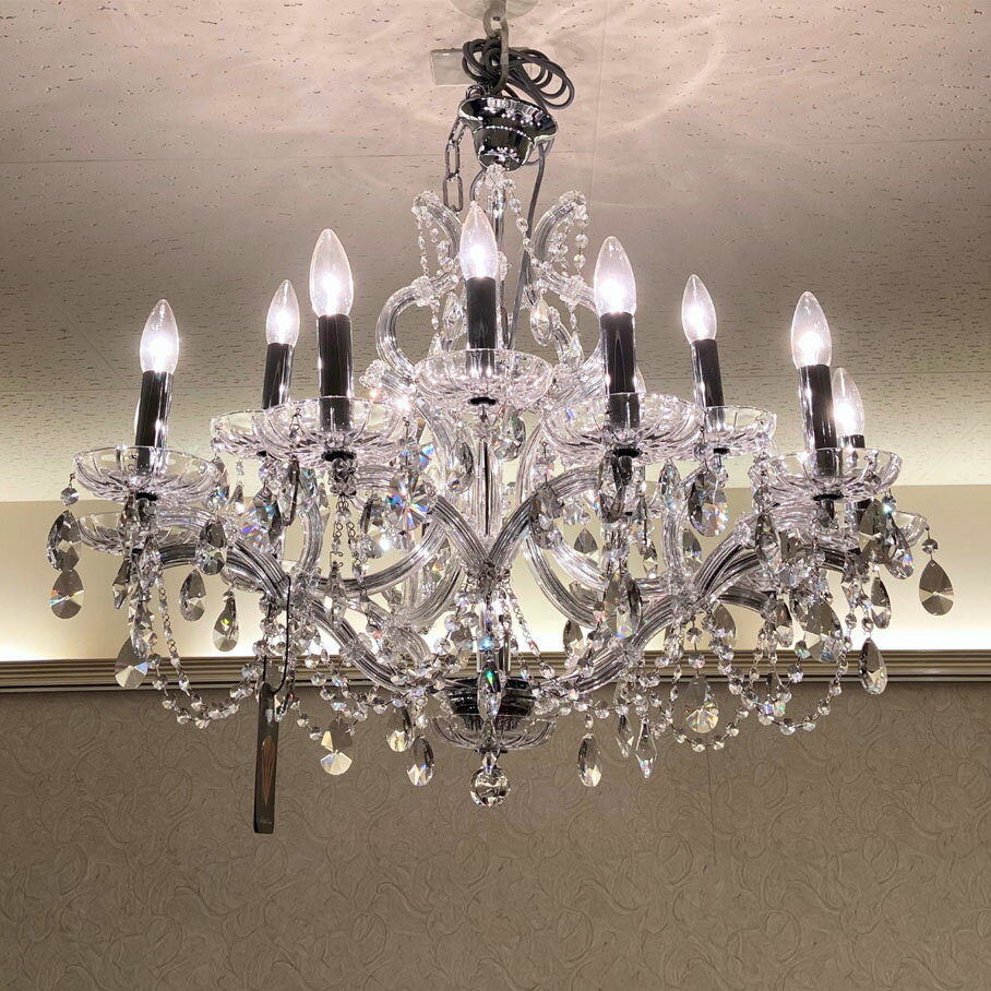 輸入照明 IRIS CRISTAL BOHEMIA　シャンデリア クリスタルシャンデリア マリアテレサ (1081)610121-16L