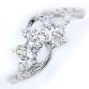 7/19 10時~【楽天スーパーDEAL・10%ポイント還元対象商品!】ダイヤのスバル!輝きと空間の絶妙バランス ダイヤモンド 0.35カラットUP 18金ホワイトゴールド K18WG(選べる金種) リング/指輪 /白・透明(ホワイト)/受注生産品・新品/届30/送料無料