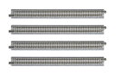 KATO Nゲージ 複線駅構内延長線路 248mm 4本入 20-875 鉄道模型 レールセット