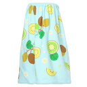 Teddy ラップタオル キッズ 女の子 男の子 80cm バスタオル 小学生 子供用 towel019