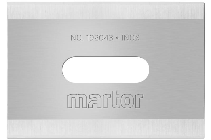 martor 替刃 10枚 INDUSTRIAL BLADE 192043 ステンレス 192043