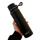 【錆びにくい良質ステンレス】MYEEDA 水筒 1リットル ステンレスボトル 魔法瓶 ウォーターボトル 1000ml water bottle 洗いやすい おしゃれ 軽量 大容量 ボトル 1リットル 女の子 男の子 直飲み ス