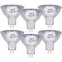 Innico MR16ハロゲンランプ スポットライト 省エネハロゲンランプ 12V 20W 省エネ ホワイト ランプ プラスチック 6個入